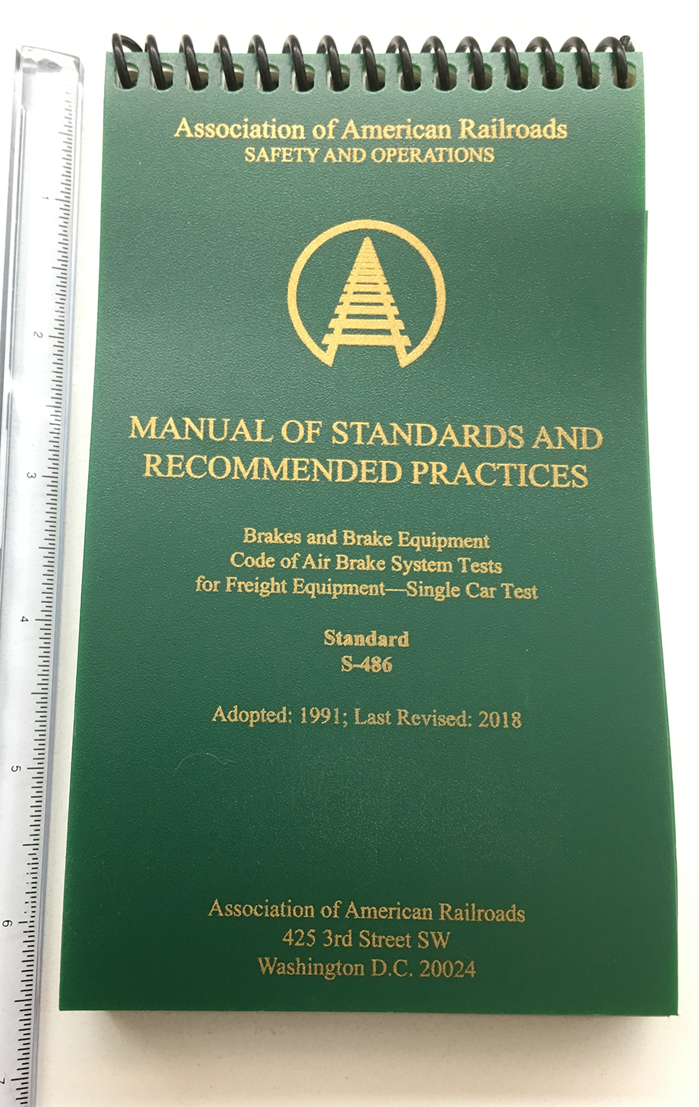 Code of Air Brake System Tests for Freight Equipment, MSRP S-486
