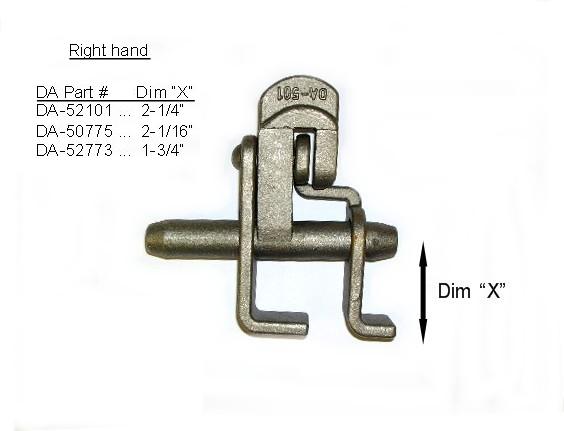 Lock Weld / Seal Pin Bracket DA-52101