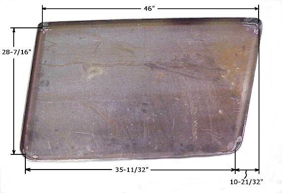 Hopper Door, Trapezoidal, (LH) DA-76031