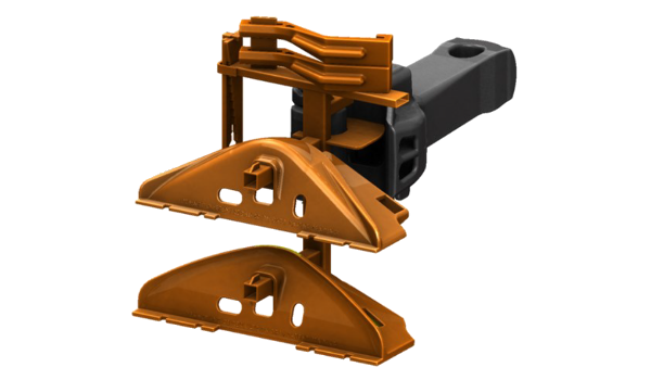 Locomotive Rerailer Carrier