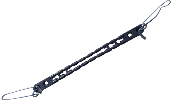 Resilient Air Brake Hose Support