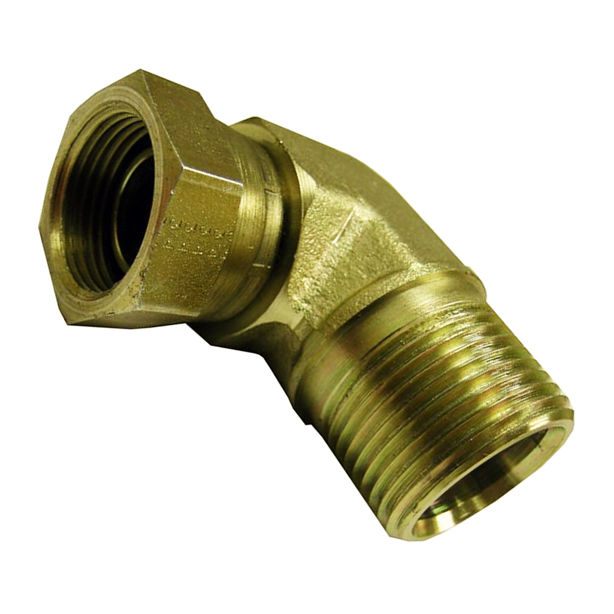 3/4" Male 90° Elbow x 3/4" Female Swivel Adapter