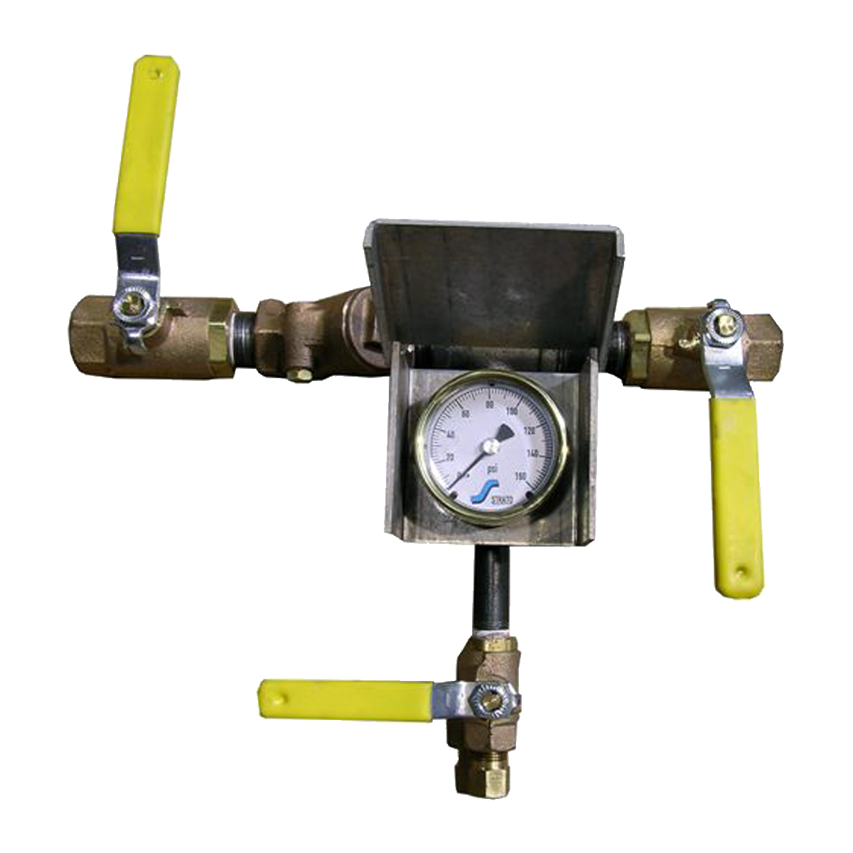 Train Yard Test Device with Hard Pipe Connections