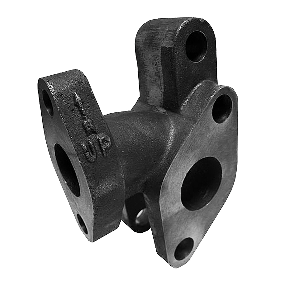 1-1/4" x 1-1/4" x 1" Branch Pipe Tee with Side Outlet