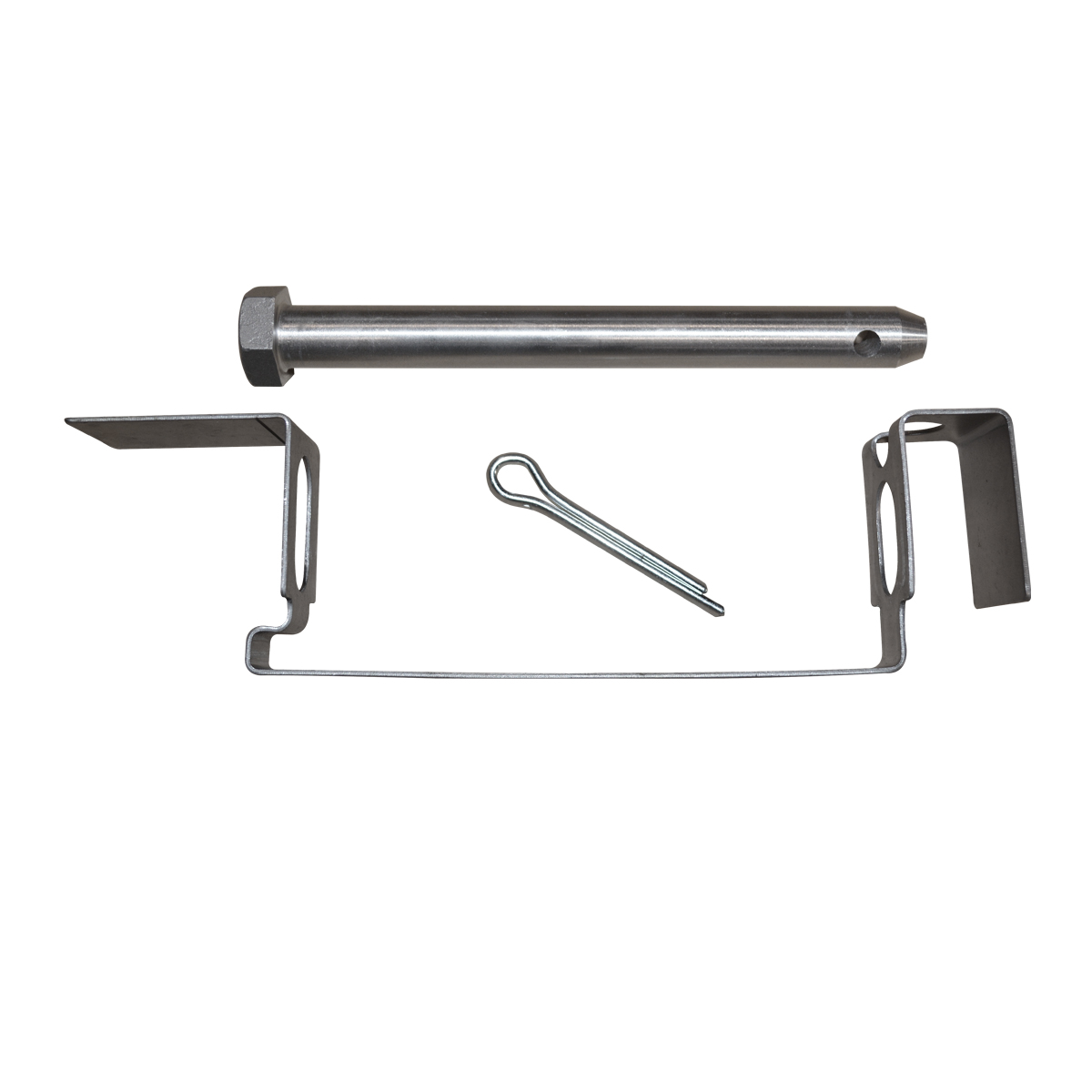 Kit includes 7/8" pin 2-1/2" cotter pin and double-sided pin retainer.