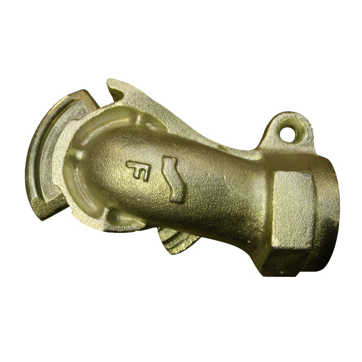 FS-3 Style Gladhand 15° Offset and 3/4" Female NPTF