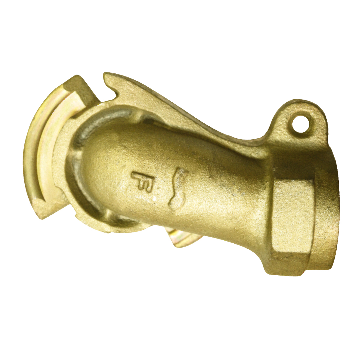 FS-5 Style Gladhand 15° Offset and 1 1/4" Female NPTF