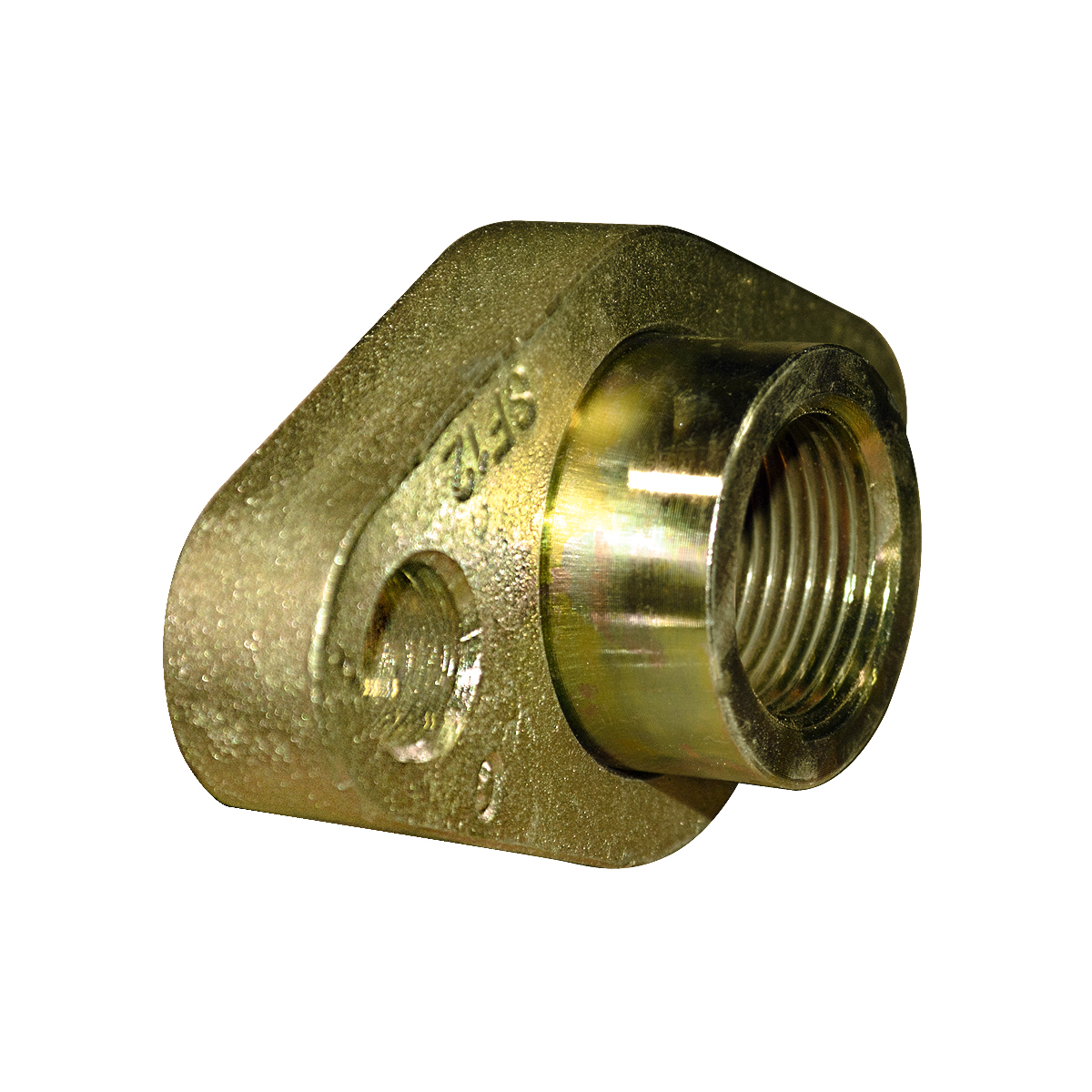 3/4" Flanged Threaded Swivel Fitting with Groove