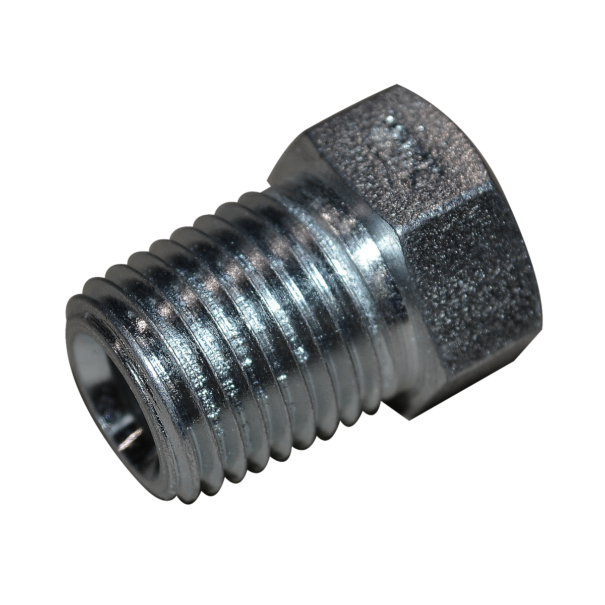 1/4" Hex HD Steel Pipe Plug-Plated