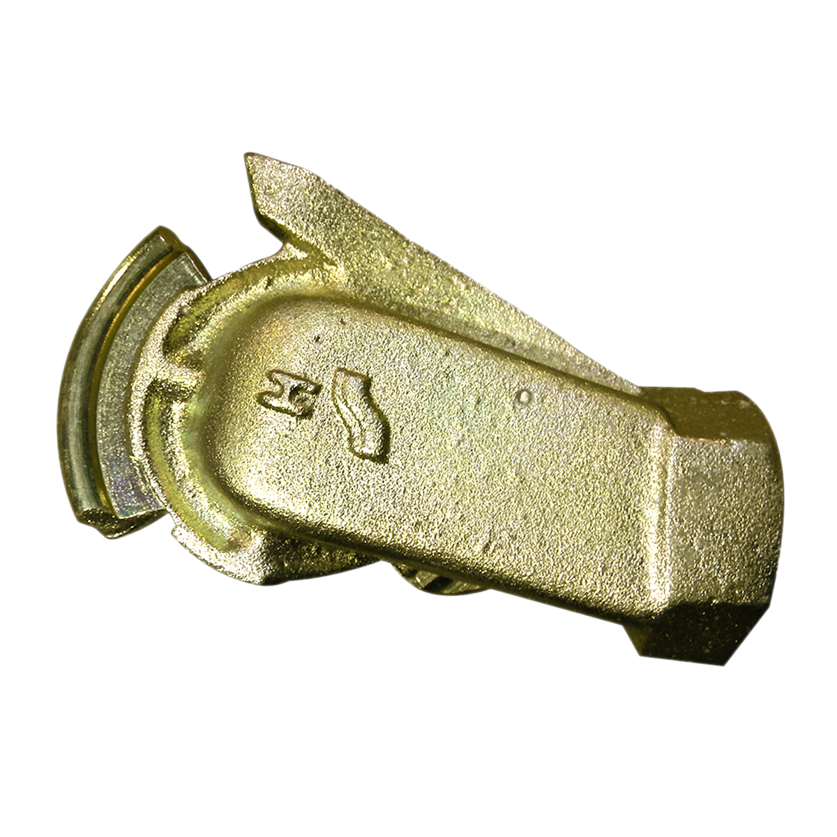 H-Type Gladhand 15° Offset with 3/4" Female NPTF