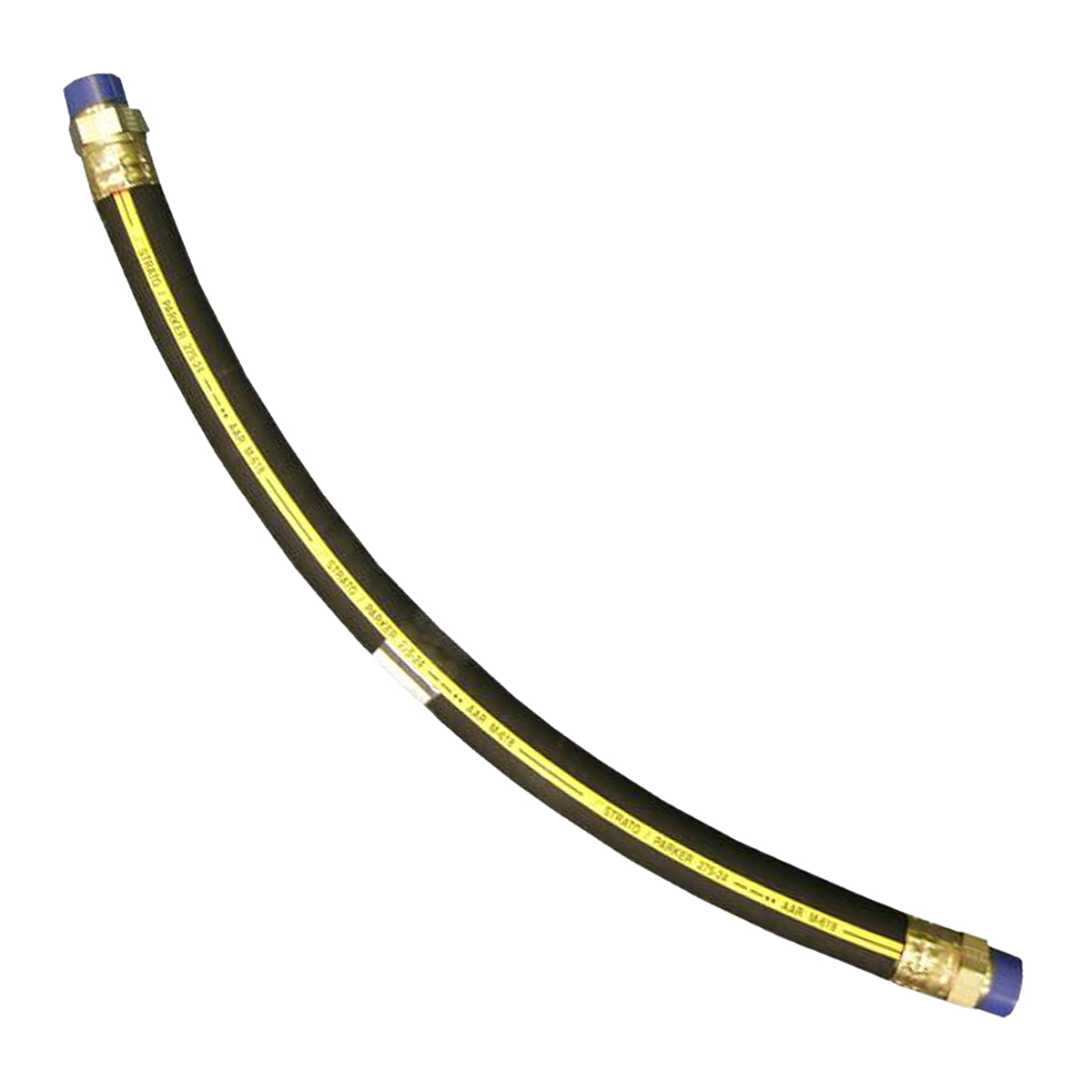 1-3/8" ID Threaded Intermediate Hose Assembly - 1-1/4" Male Pipe Fitting by 1-1/...