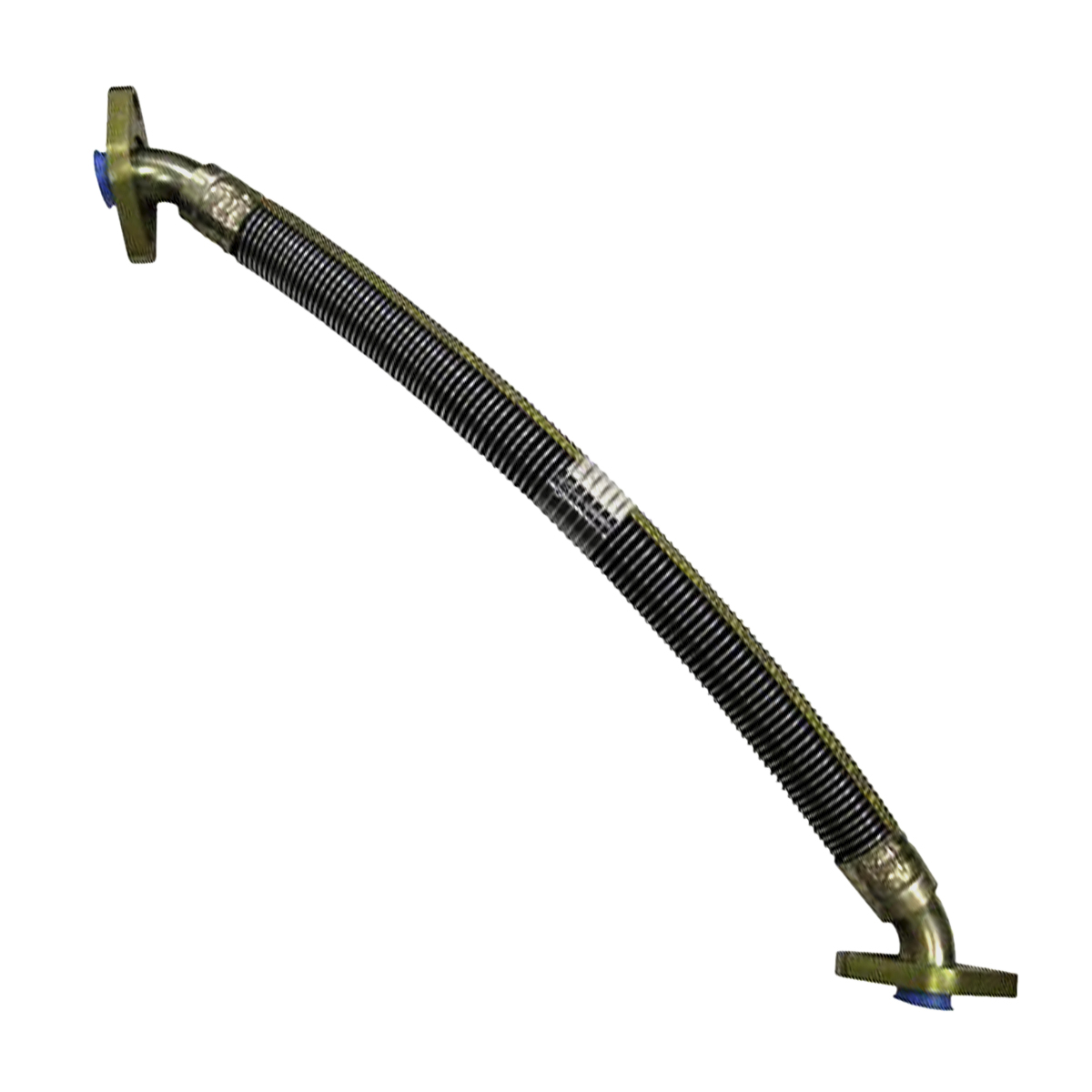 1-3/8" ID Articulated Joint Hose Assembly - 1-1/4" 45° Flange Fitting Each End ...