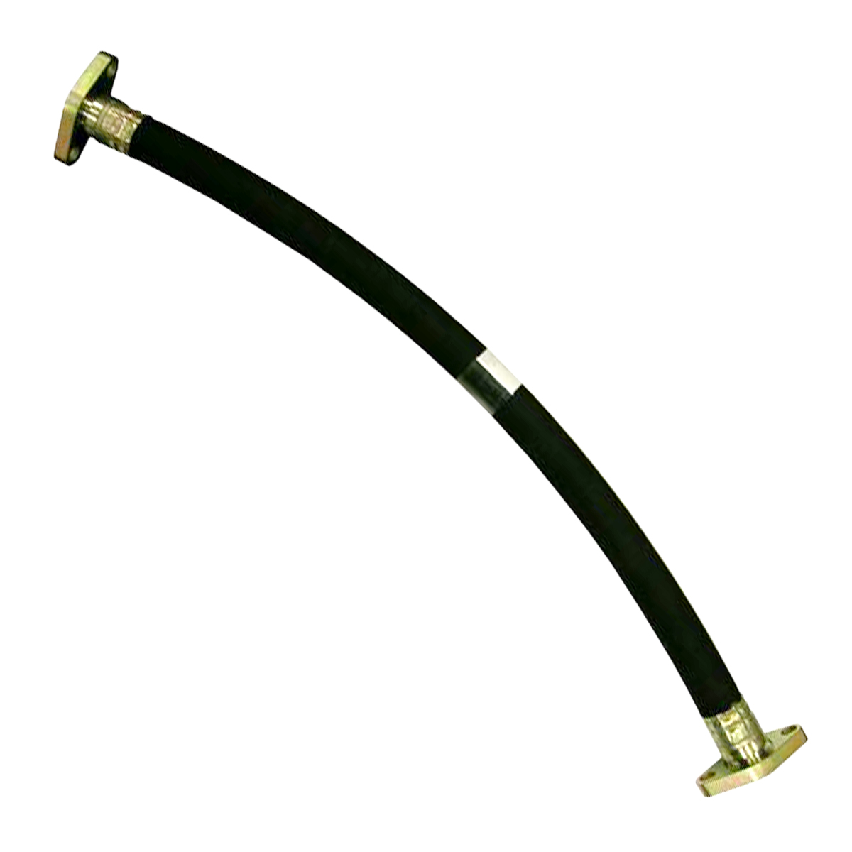 1-3/8" ID Flanged Intermediate Hose Assembly - 1-1/4" Straight Flanged Fitting E...