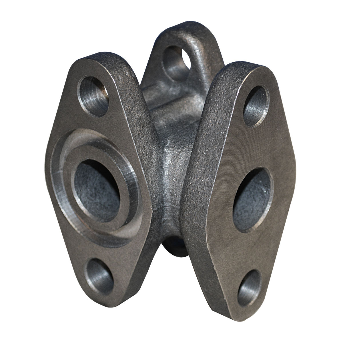3/4" Reinforced Flanged Tee with Groove