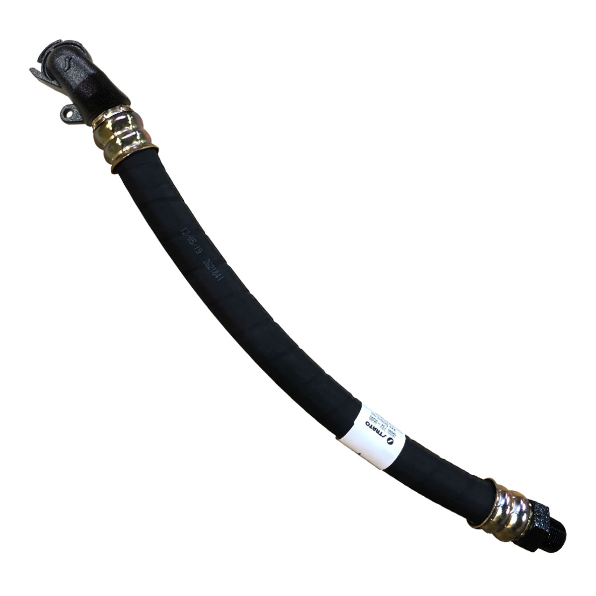 1-1/8" ID Between Car Door Air  Hose Assembly - 1" Male Pipe Fitting by 15�...