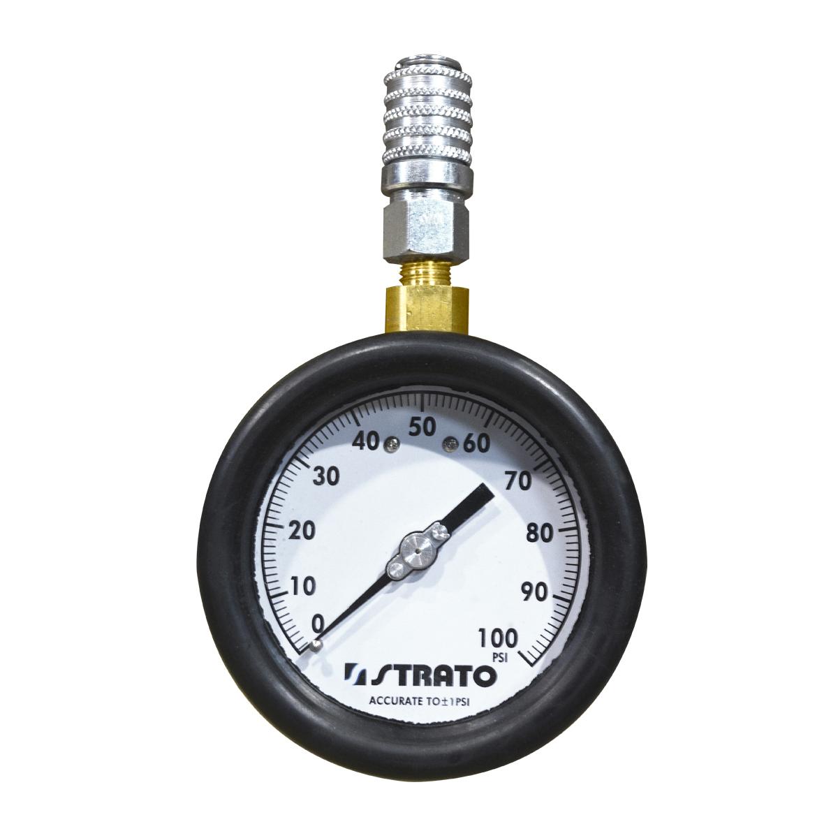 Heavy Duty Gage with Female Quick Disconnect - 4" Top Mount with Shock Resistant...