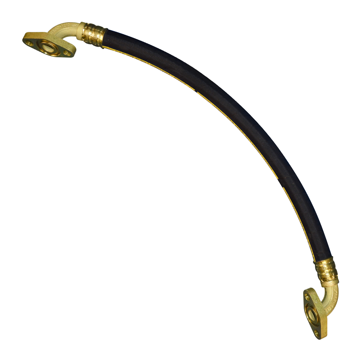 7/8"ID Empty/Load Hose Assembly - 3/4" 90° Elbow with Flange Fitting Each End -...