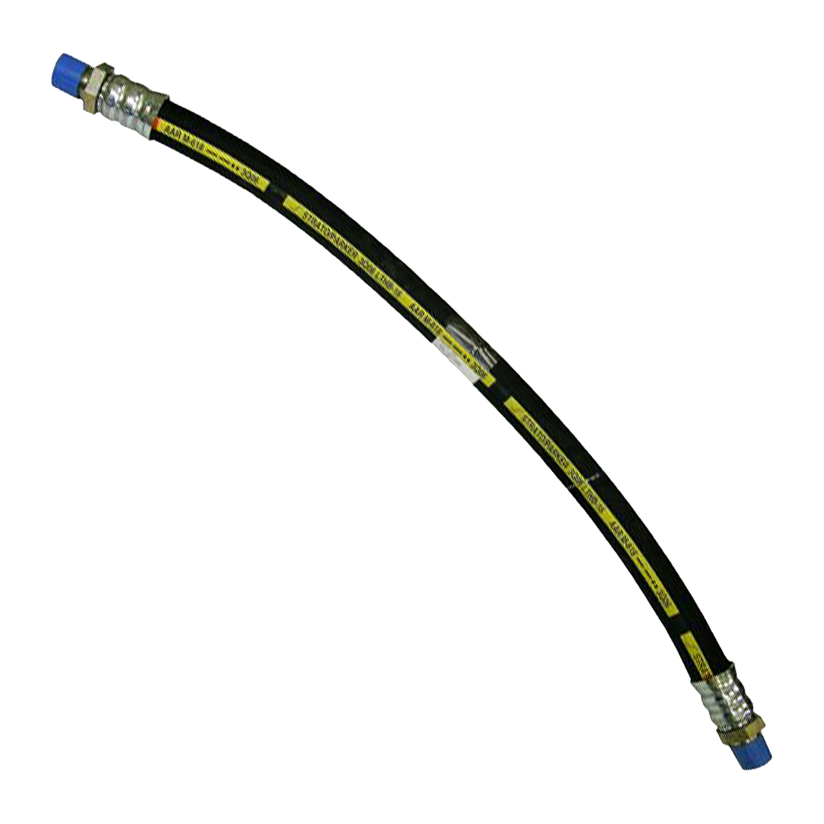 7/8" ID Door Air Hose Assembly - 3/4" Male Fitting x 3/4" Male Fitting - 24.00" ...
