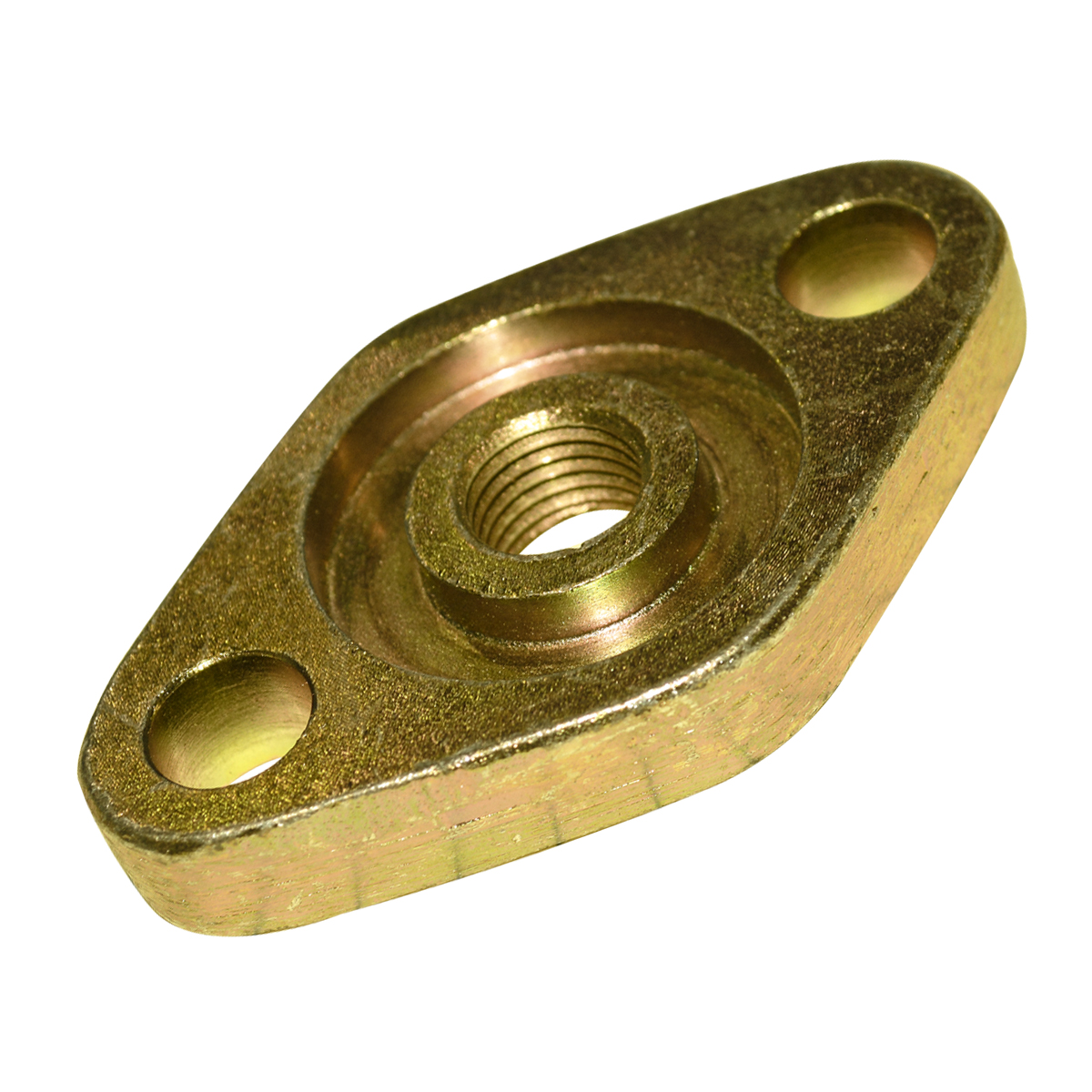 3/8" Threaded Flange 1/4" Pipe with groove