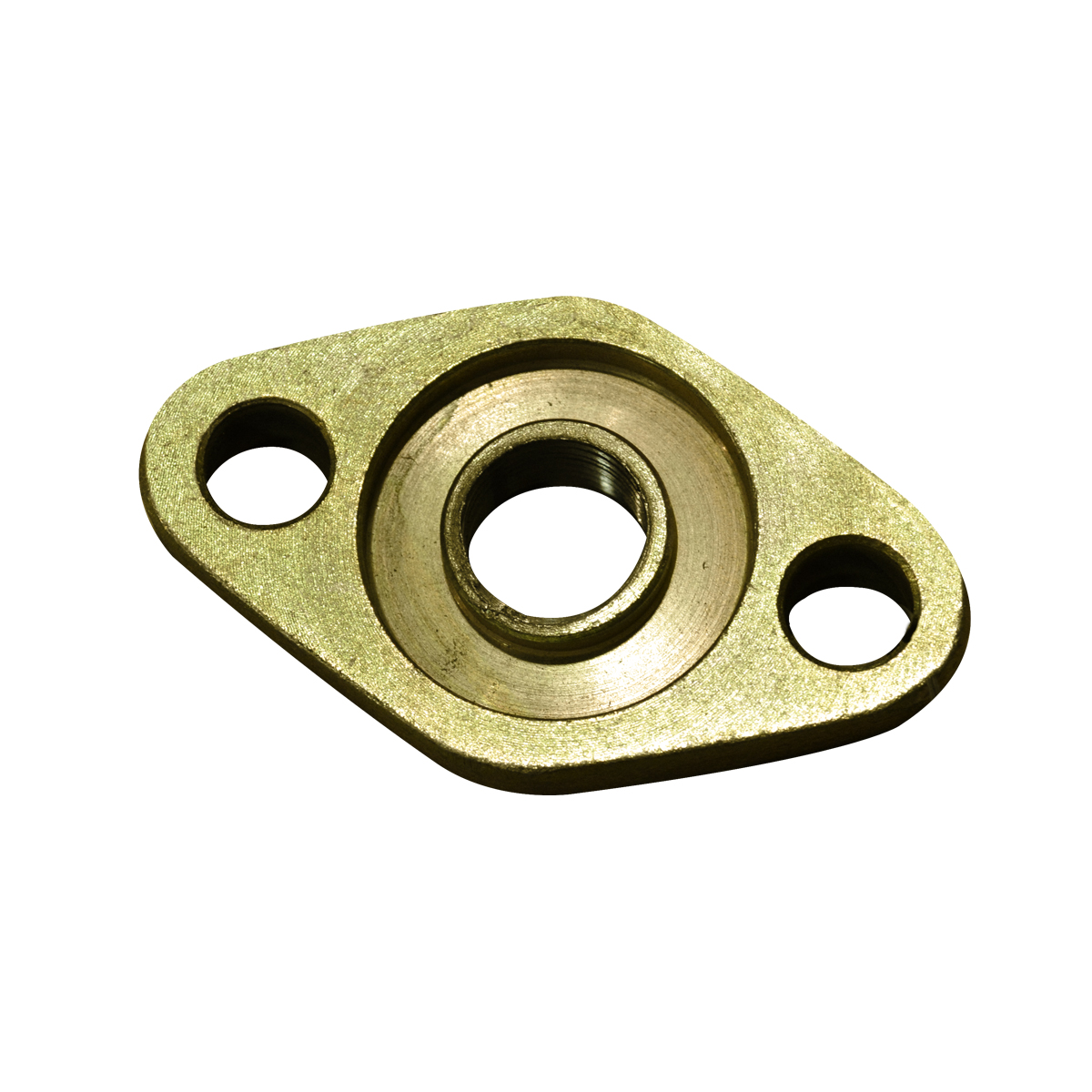 3/8" 1- Piece Threaded Flange with Groove