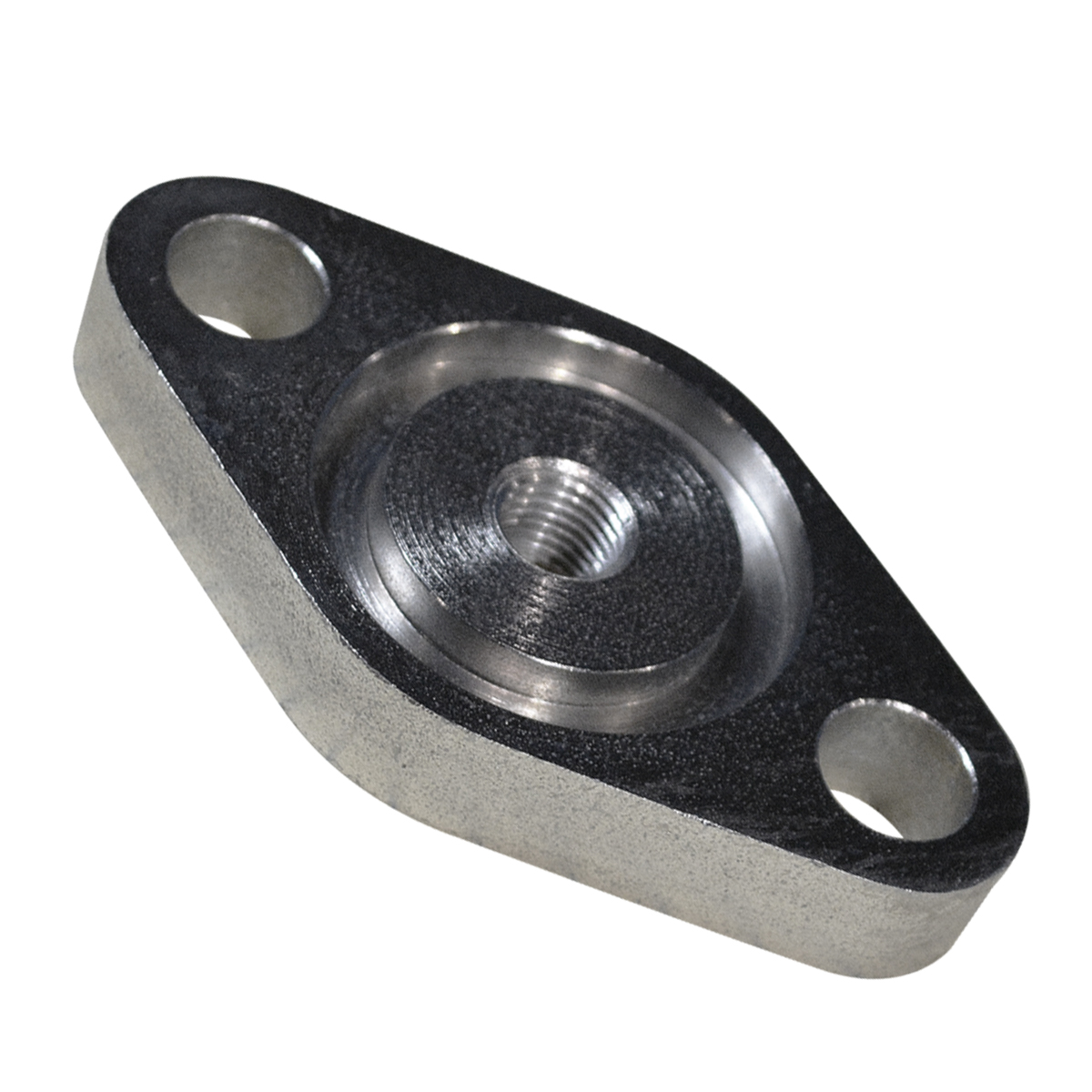 3/4" Brake Cylinder Flange, 1/4"NPT, with Groove