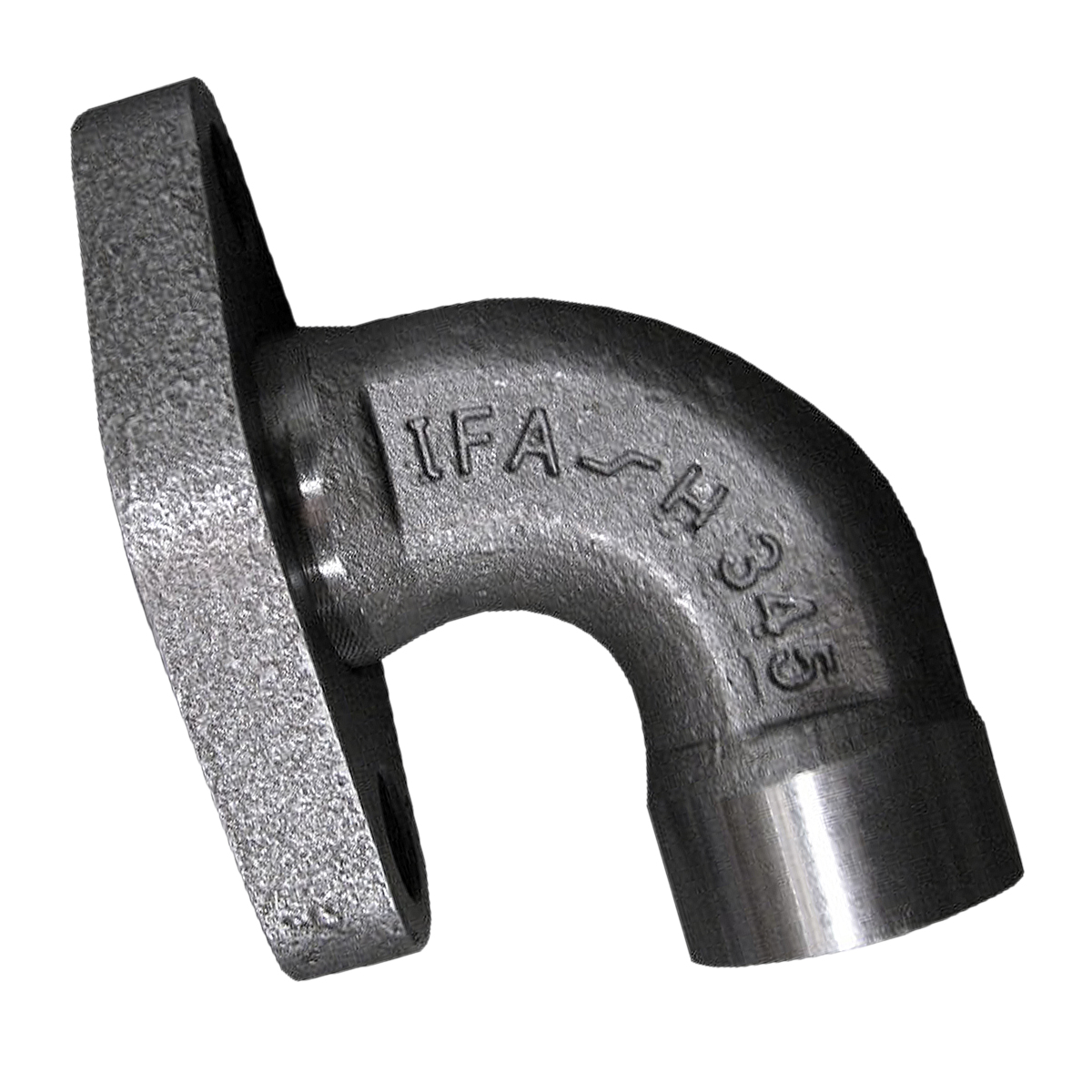 3/4" by 1/2" 90° Socket Weld Assembly with Groove - Flange