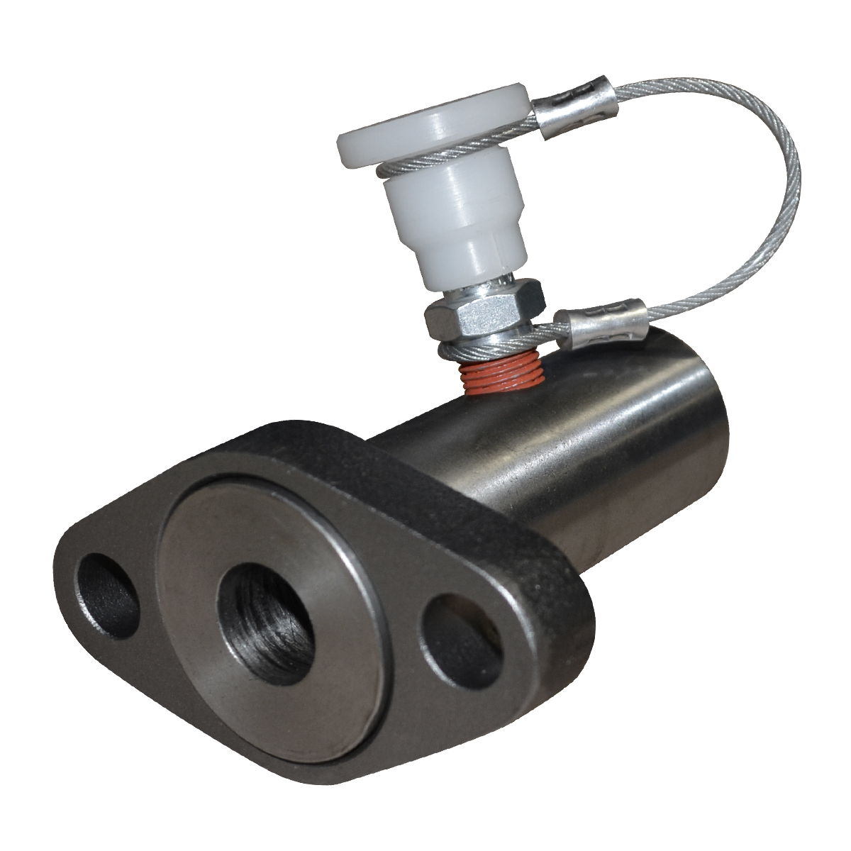 Test Adapter without Groove with Flange and Heavy Duty Valve Cover