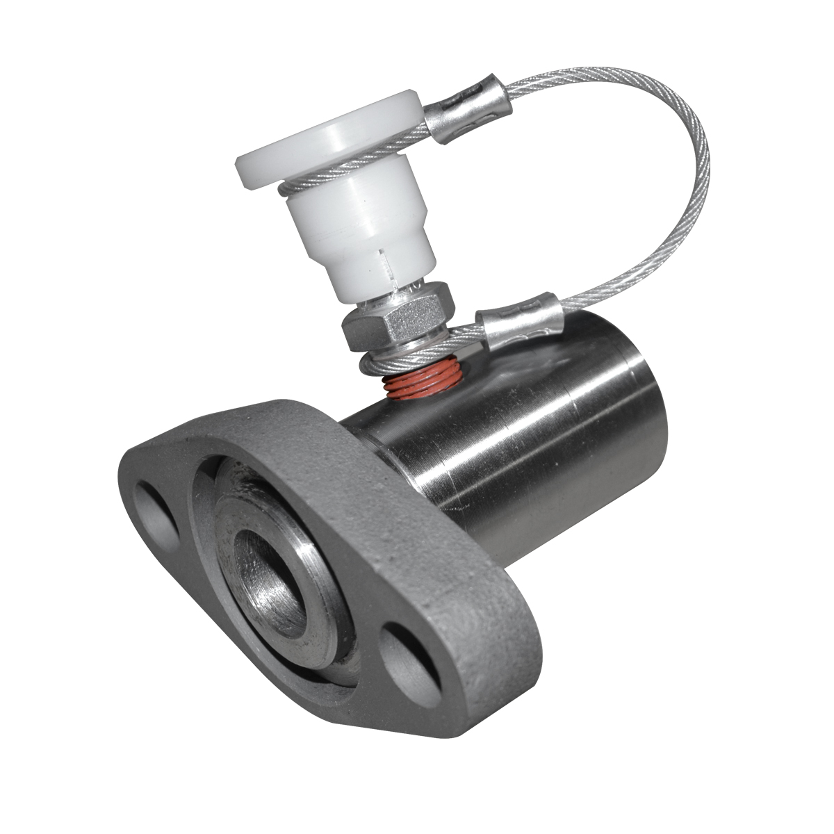 3/4" Socket Weld Assembly with Groove - with Test Port, Male Quick Disconnect, a...