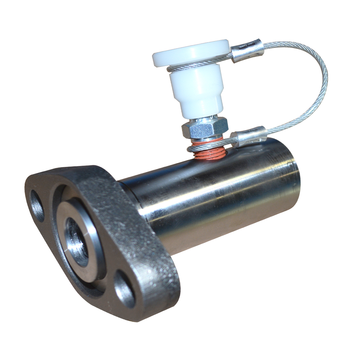 3/4" Long Socket Weld Assembly with Groove - with Test Port, Male Quick Disconne...