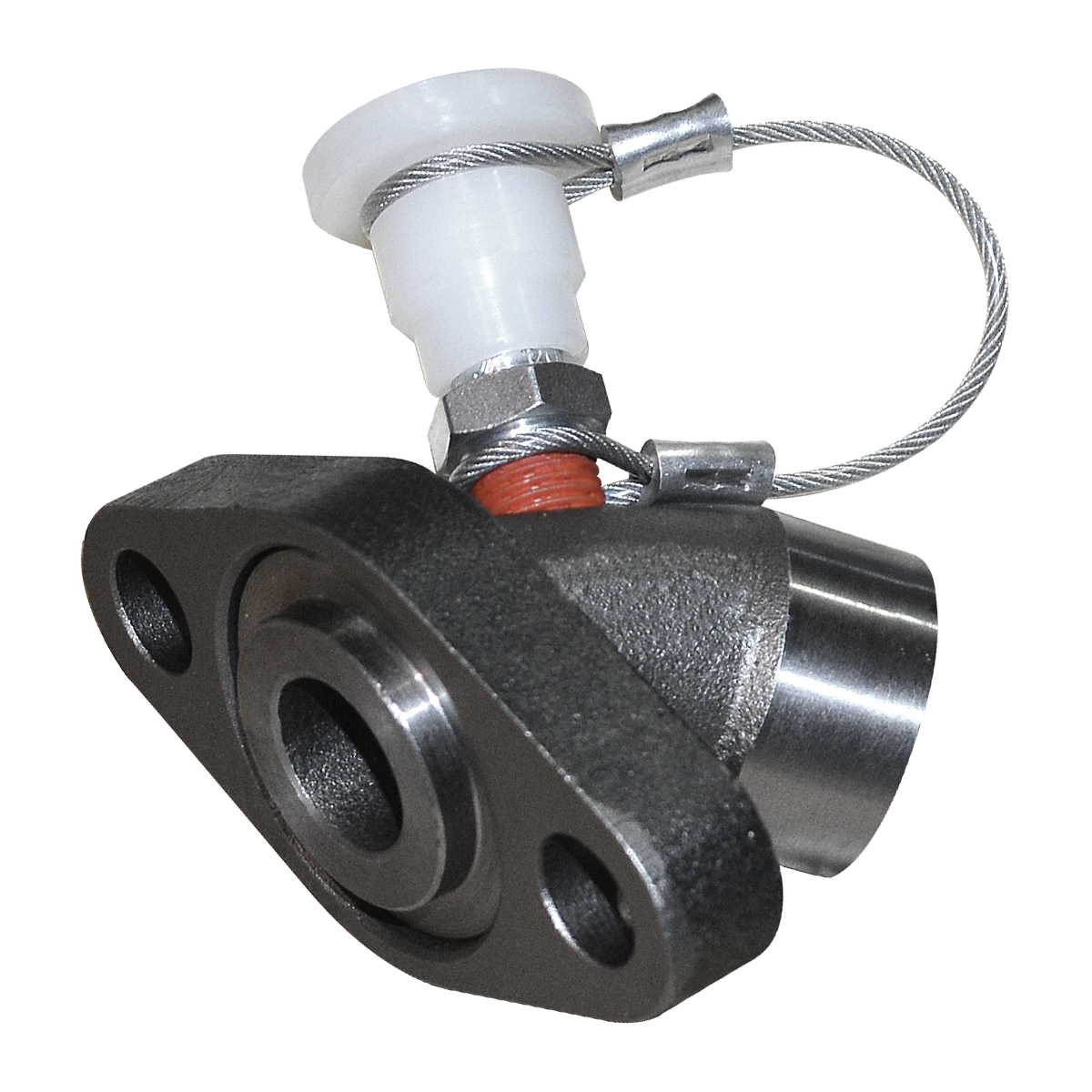 3/4" 45° Flanged Socket Weld Assembly with Groove, with Test Port, Male Quick D...