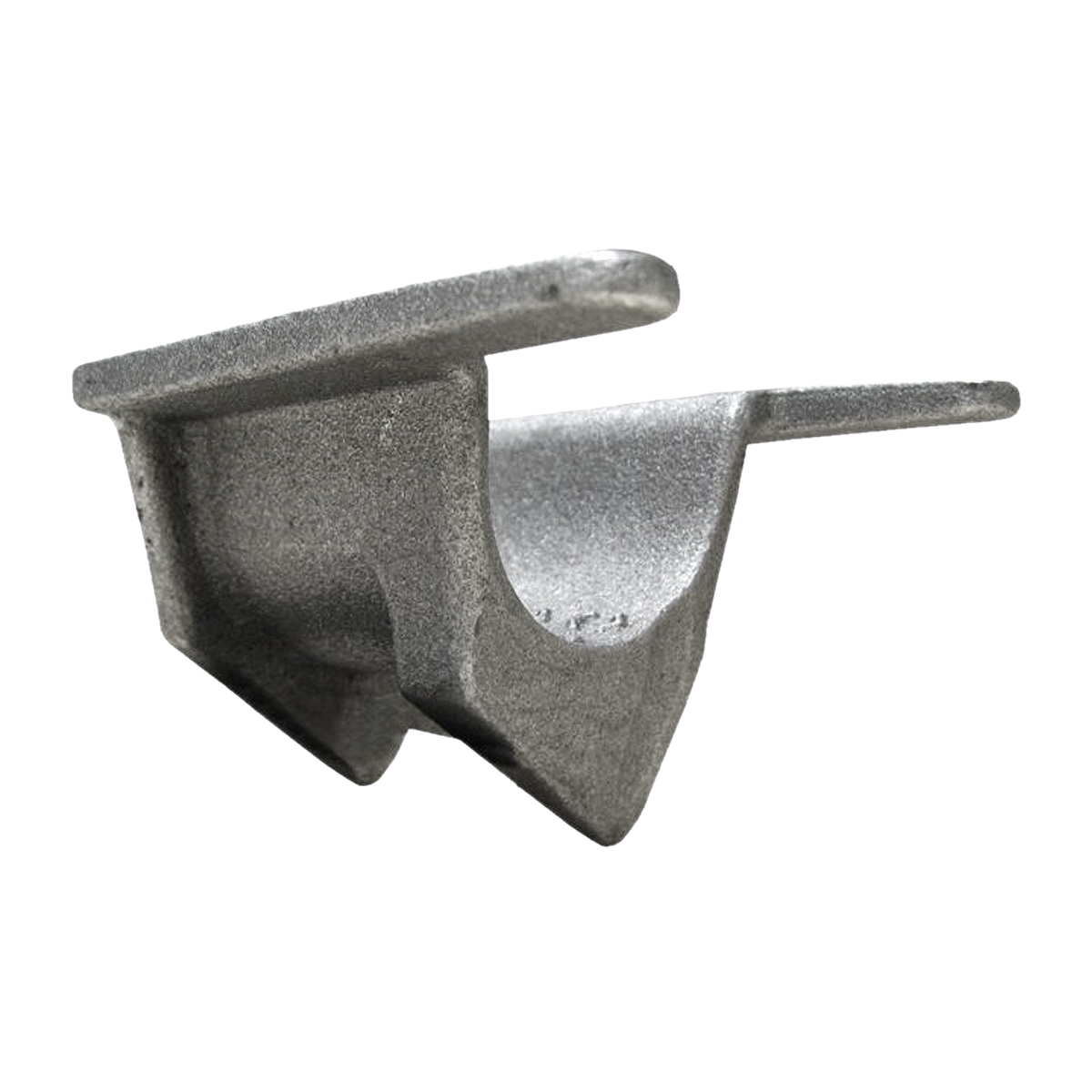 Pipe Clamp Base (60° Angle Profile) for 1-1/4" pipe. Pipe Center Height = 1-3/8...