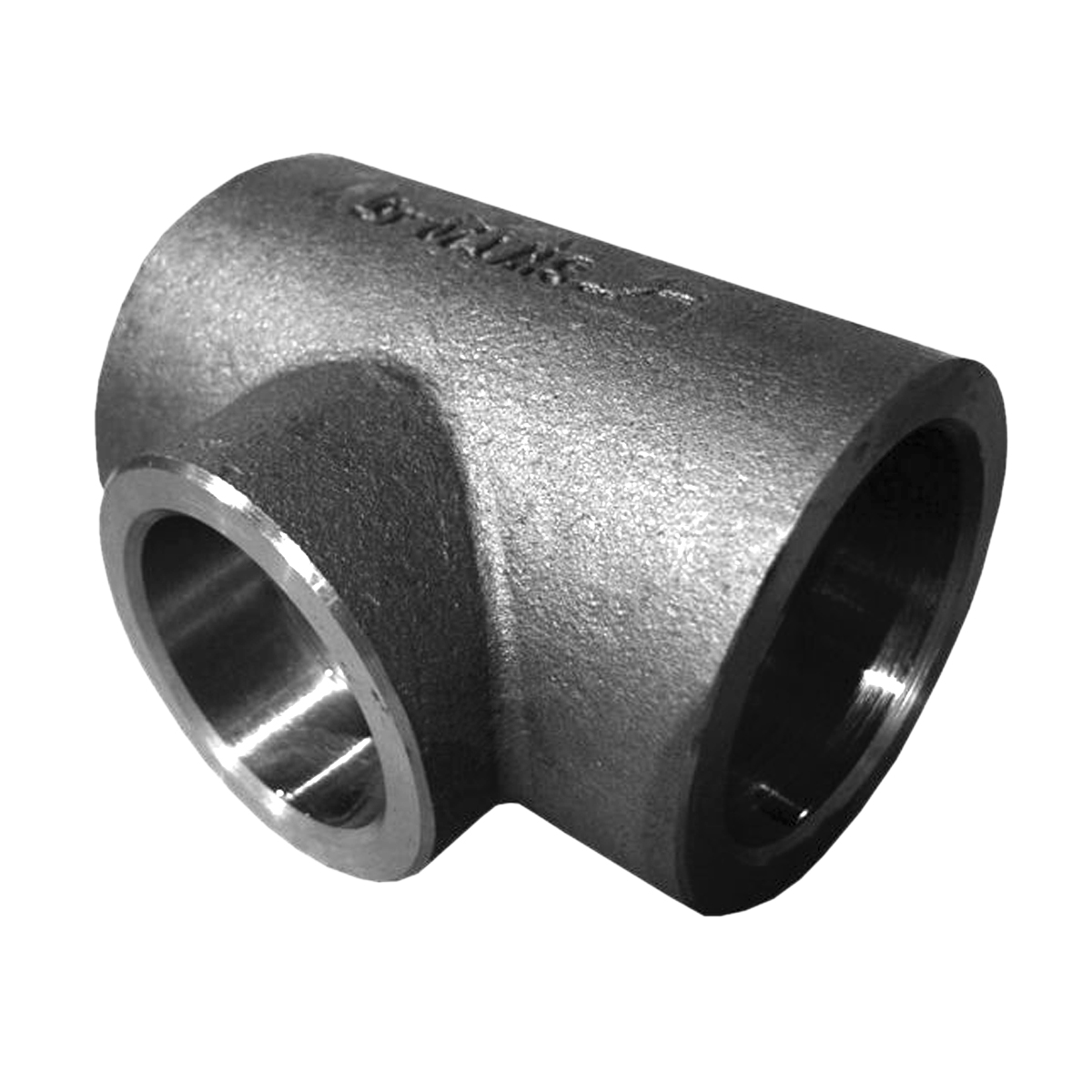 1-1/4" x 1-1/4" x 1" Socket Weld Pipe Tee
