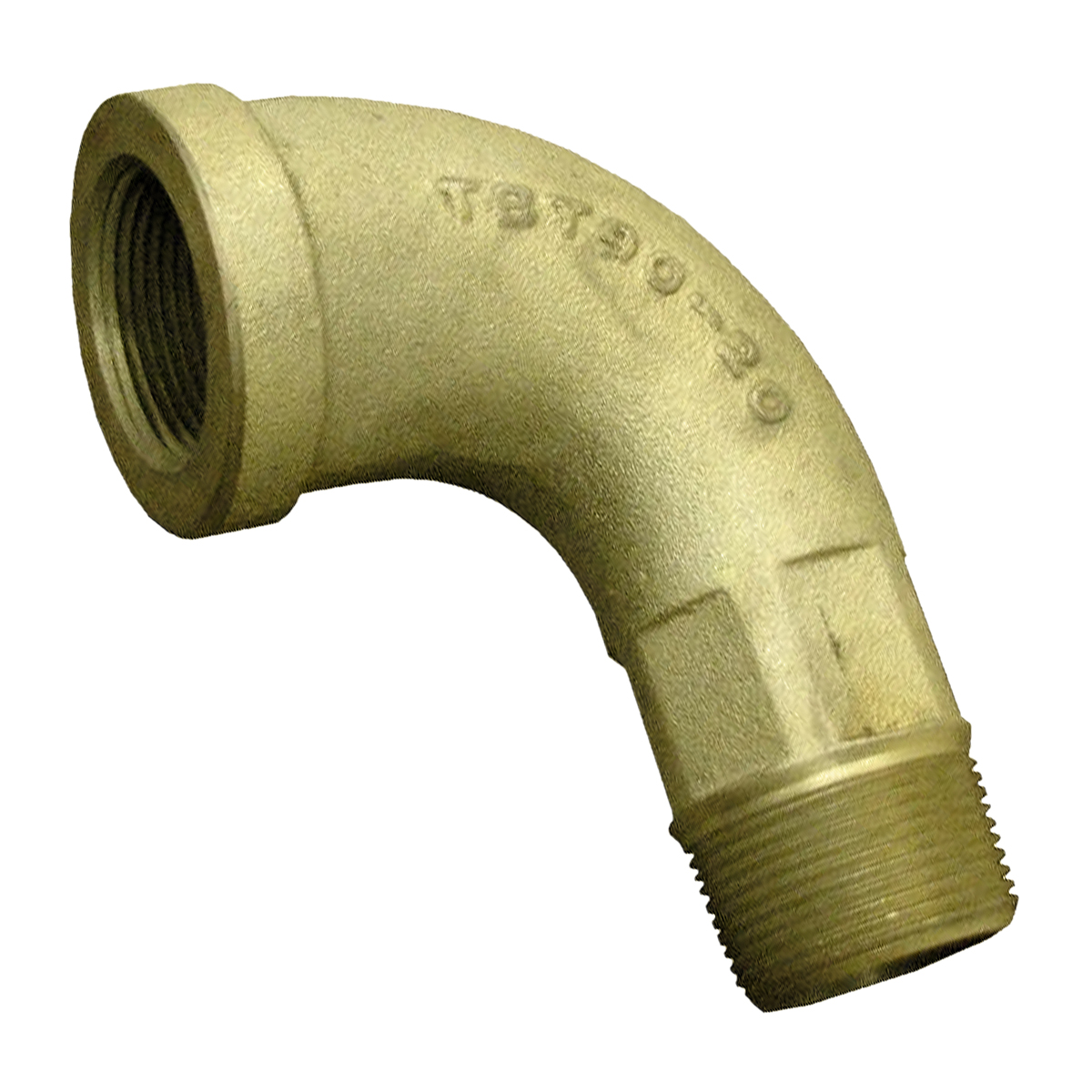 1-1/4" Threaded 90° Sweep Elbow