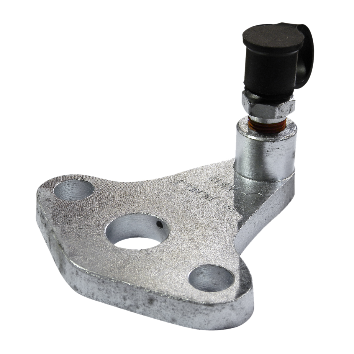 3/4" 90° Wafer Flange with Male Quick Disconnect and Dust Cover.