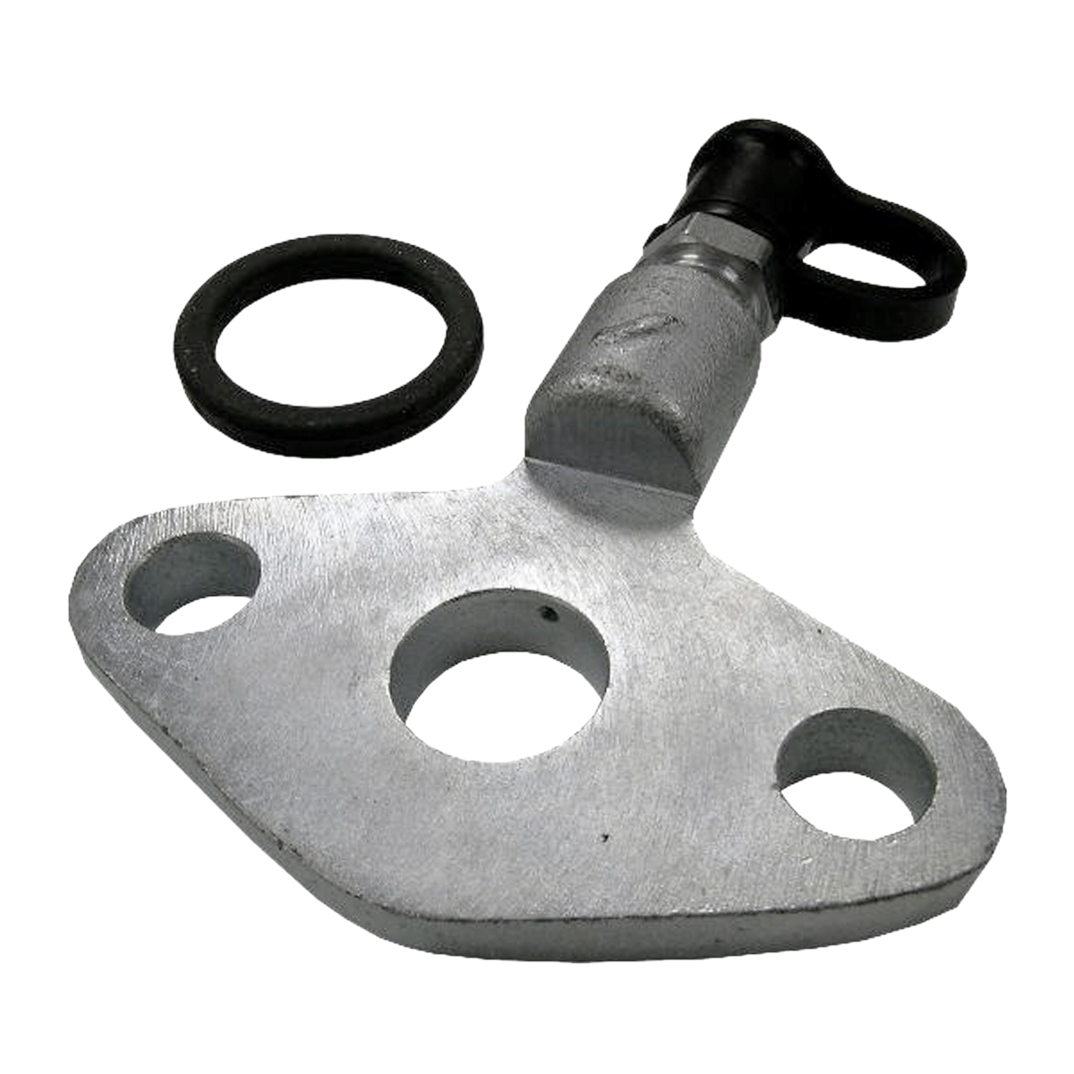 3/4" Straight Wafer Flange Assembly, Male Quick Disconnect, Gasket and Dust Cove...
