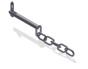 1/2 x 3-Inch Carbon Steel Seal Pin Assembly