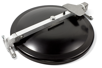 16-Inch Carbon Black Hatch Cover, Black Dynaflex Gasket