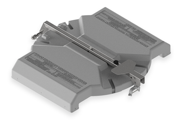 20-Inch Vented Hatch Cover, Pullman Mono-Wheel