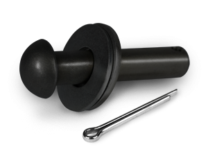 3/4 x 2-1/2-Inch Carbon Steel Button Head Rod
