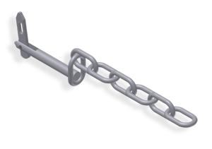 3/8 x 2-Inch Carbon Steel Seal Pin Assembly