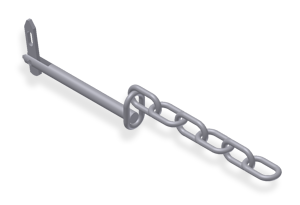 3/8 x 3-1/2-Inch Carbon Steel Seal Pin Assembly