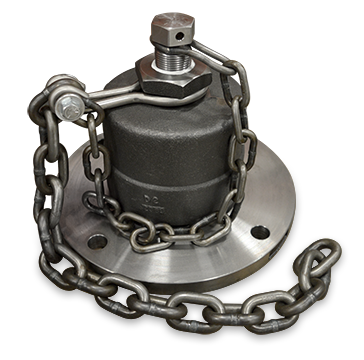 4-Inch Flanged Ductile Iron Quick Connect Assembly, Black Viton GF-600S Gasket