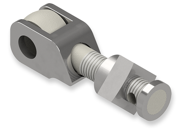 7/8 x 5-Inch Carbon Steel Eyebolt Assembly with Safety Catch, Ferrule Square Nut and Ferrule Stop