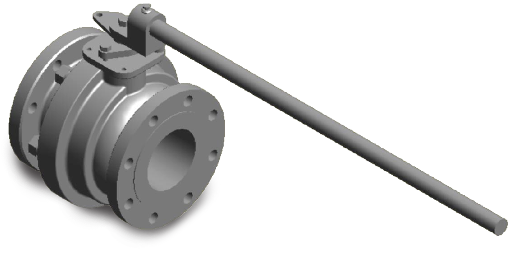 Ball Valve 3-inch Flanged