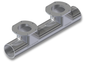 Double Discharge Lateral 5″