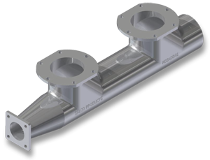 Double Discharge Lateral 5″