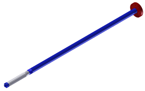 Eduction Tube – Single Flange,  5″,  103″ Length