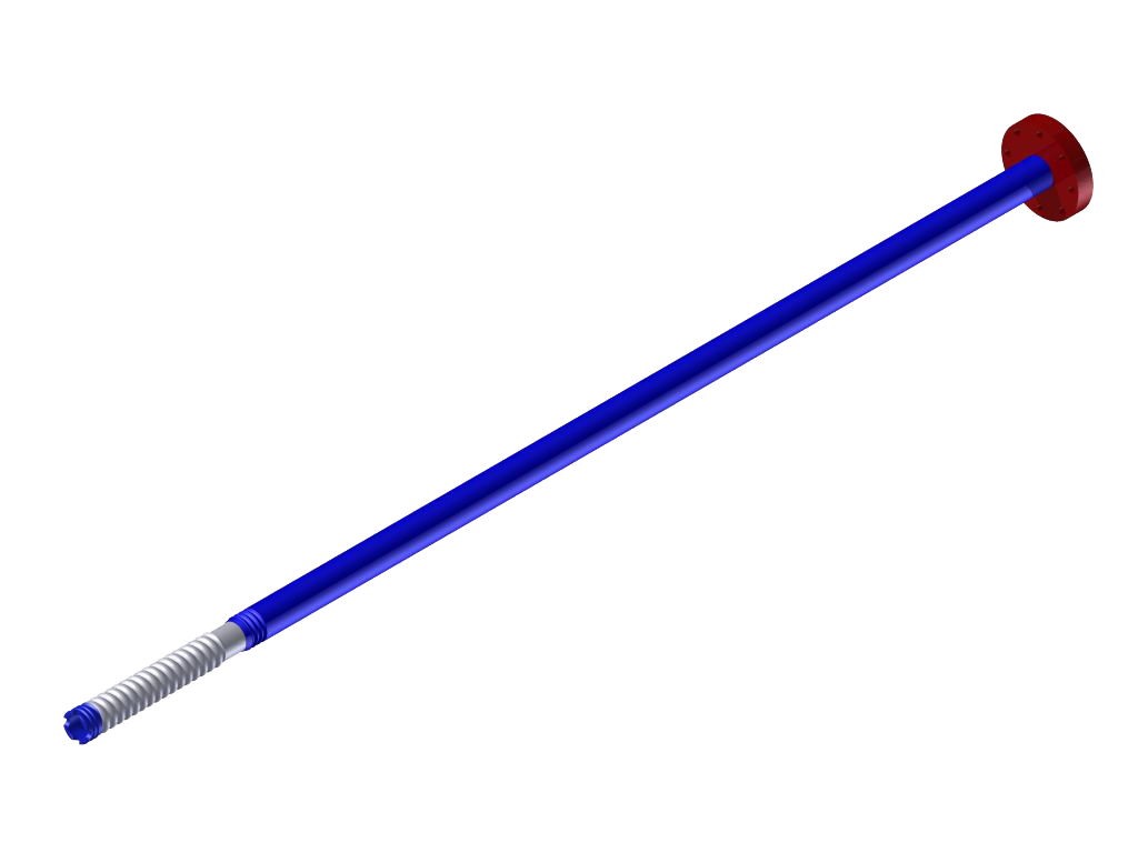 Eduction Tube – Single Flange,  5″, 110″ Length
