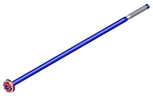 Eduction Tube – Dual Reducing Flange, 4″x 3″, 116″ Length