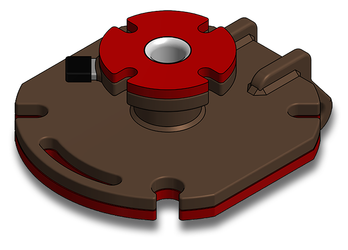 Fill Hole Cover 8″ Lined